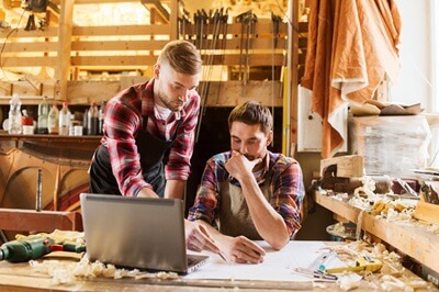 Carpenters in Workshop